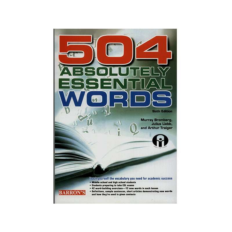 کتاب 504 Absolutely Essential Words اثر جمعی از نویسندگان انتشارات الوندپویان