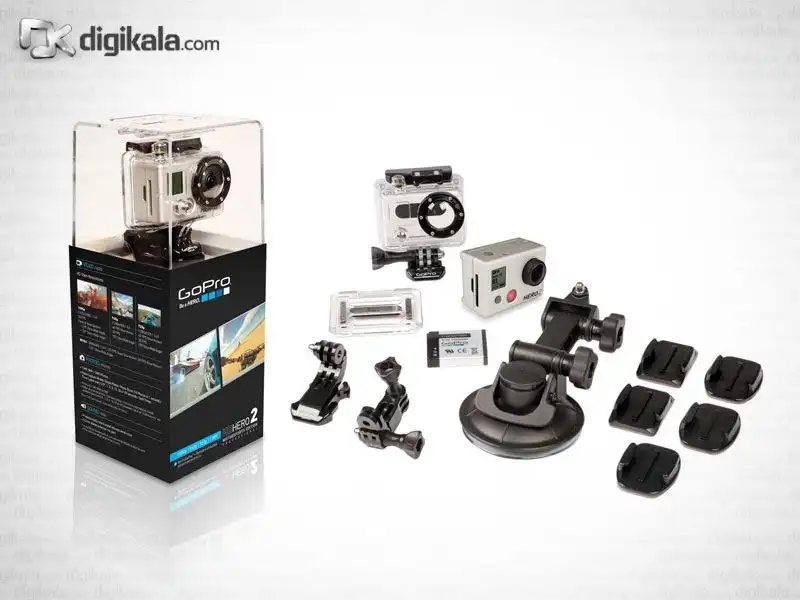 دوربین فیلمبرداری ورزشی گوپرو اچ دی هیرو 2 موتور اسپرت