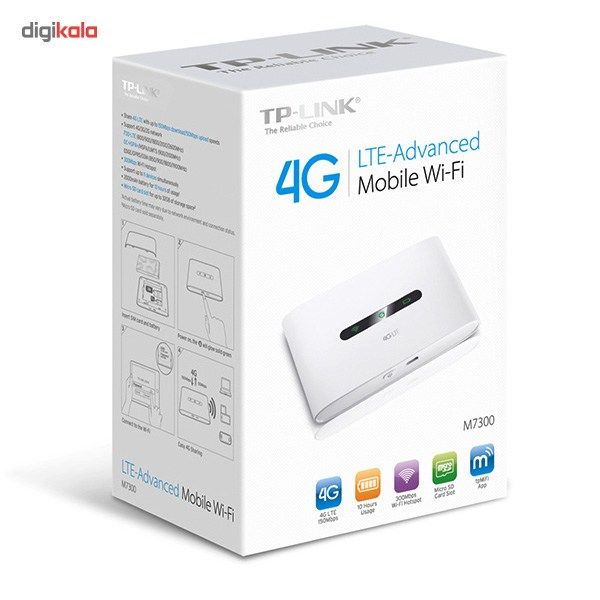 مودم 4G قابل حمل تی پی-لینک مدل M7300 main 1 7