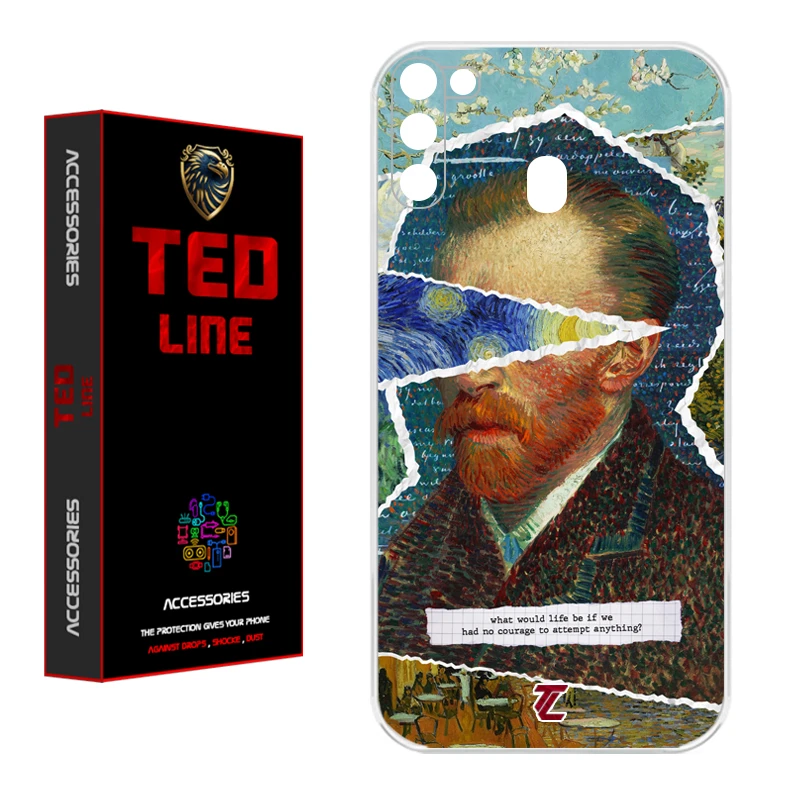 کاور تد لاین طرح ونگوگ کد 1115 مناسب برای گوشی موبایل سامسونگ Galaxy A11