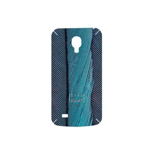 MAHOOT Turquoise feathers Cover Sticker for Samsung Galaxy S4 mini