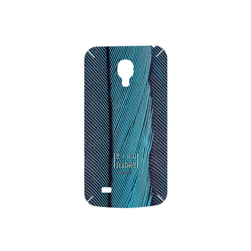 برچسب پوششی ماهوت مدل Turquoise feathers مناسب برای گوشی موبایل سامسونگ Galaxy S4 mini