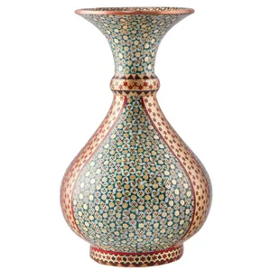 گلدان خاتم کاری خاتم کوروش_کروبی کد 141258