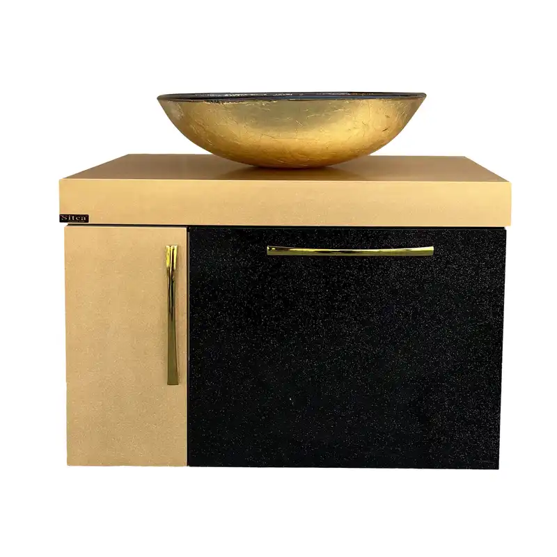 روشویی سیتکا مدل GL-hr003 به همراه آینه