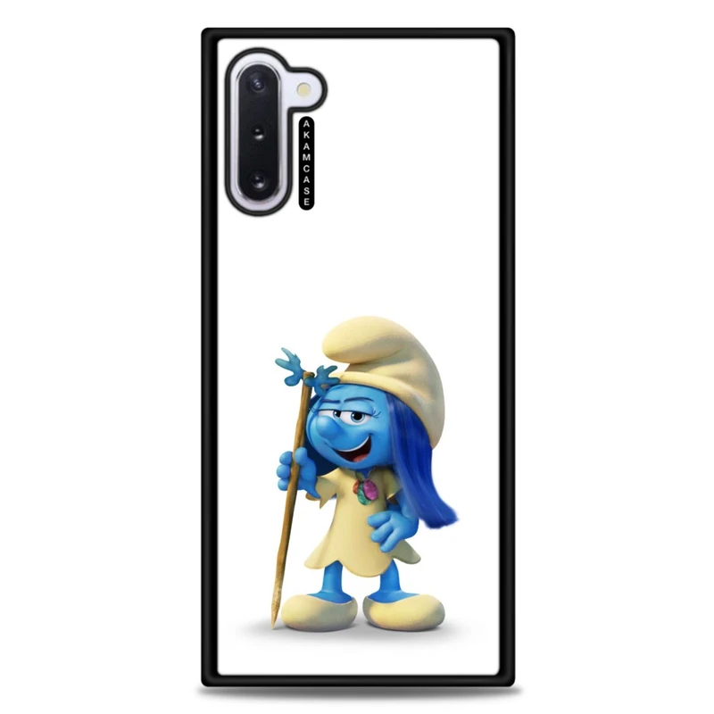 کاور آکام مدل AMC-WSGN10-SMURFS-21 مناسب برای گوشی موبایل سامسونگ Galaxy Note 10