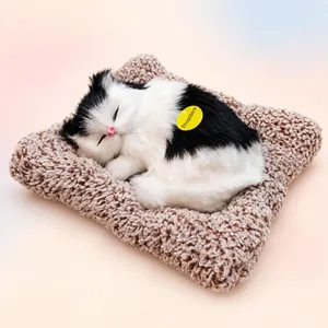  عروسک طرح گربه مدل sleepy طول 18 سانتی متر
