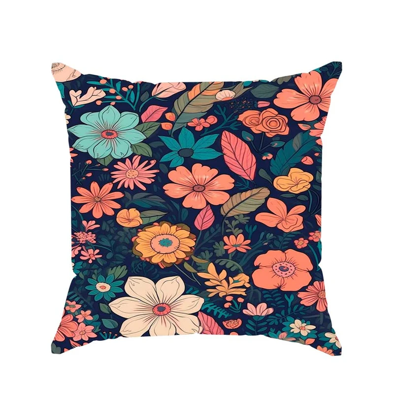 کوسن پاد آفرین مدل فانتزی طرح گل گلی کد 02832