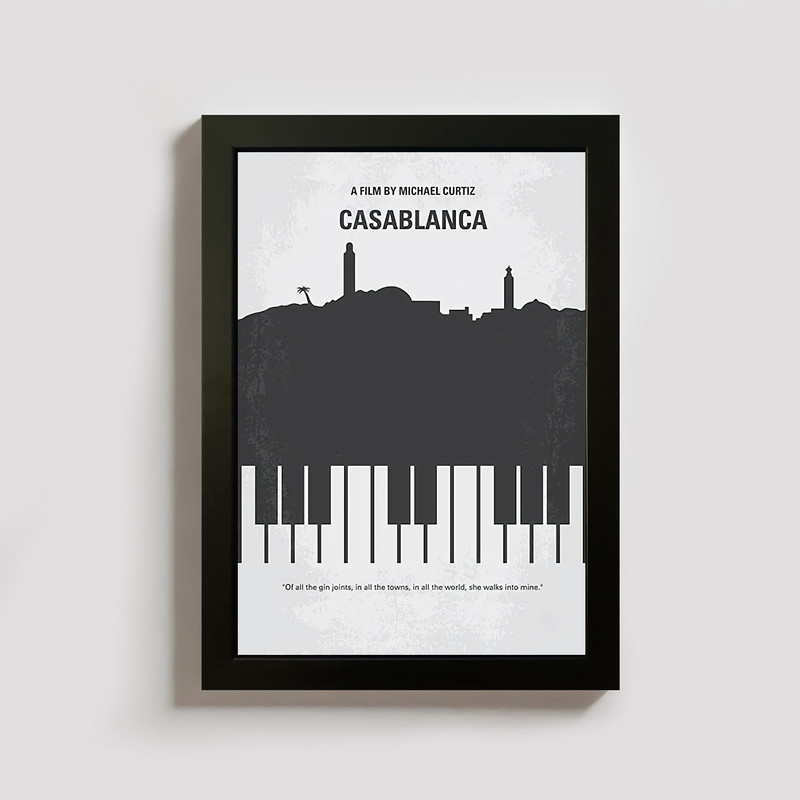 تابلو مدل فیلم casablanca BL036