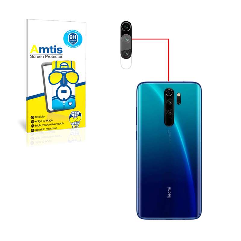 محافظ لنز دوربین امتیس مدل note8pro مناسب برای گوشی موبایل شیائومی NOTE 8 PRO