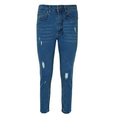 شلوار جین زنانه مدل مام استایل RL-J203