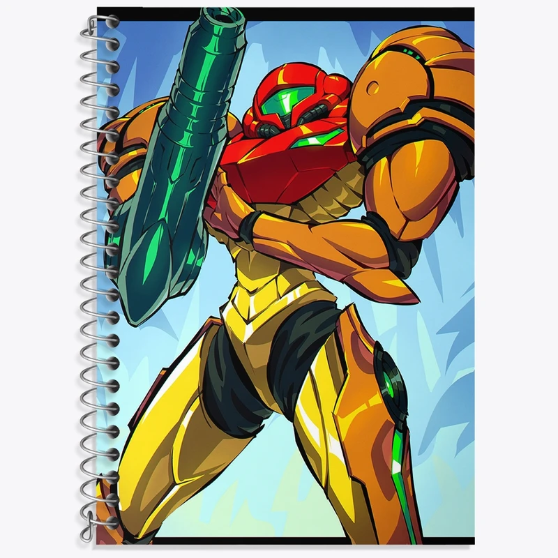 دفتر لغت 50 برگ خندالو طرح بازی متروید (Metroid) کد 35665