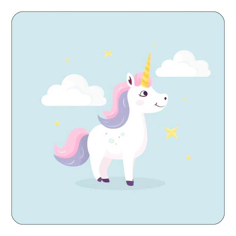 مگنت کاکتی طرح اسب تک شاخ و یونیکورن مدل mp33470