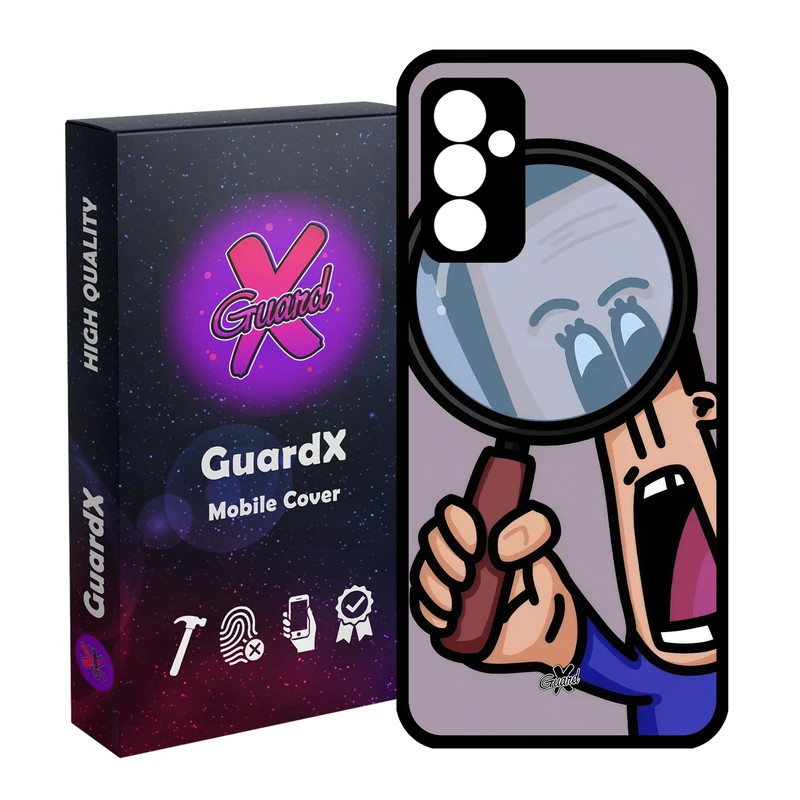 کاور گارد ایکس طرح فانتزی مدل Glass10666 مناسب برای گوشی موبایل سامسونگ Galaxy S23 FE