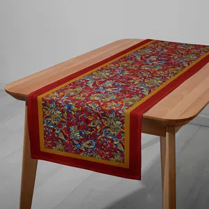 رانر زیگ زاگ طرح بته جقه کد 0004