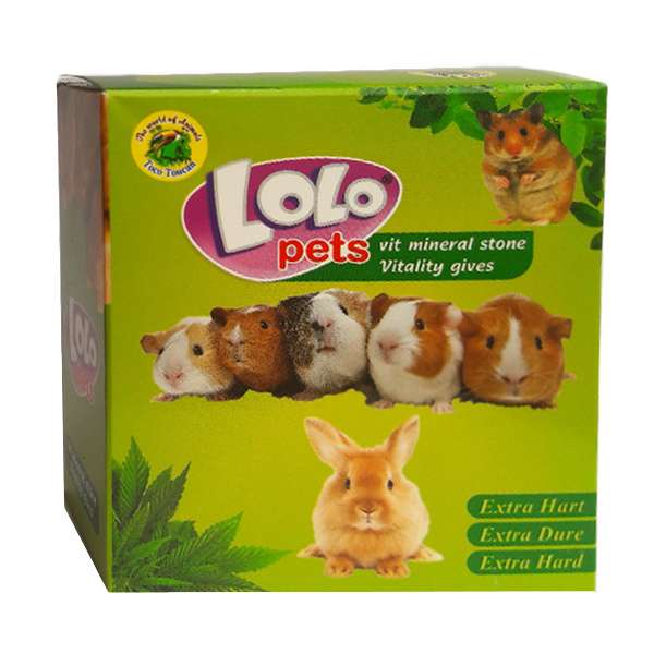 سنگ کلسیوم جوندگان لولو مدل lolo0108 وزن 90 گرم