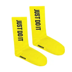 جوراب ورزشی ساق بلند زنانه چیاکو مدل JUST DO IT کد 01