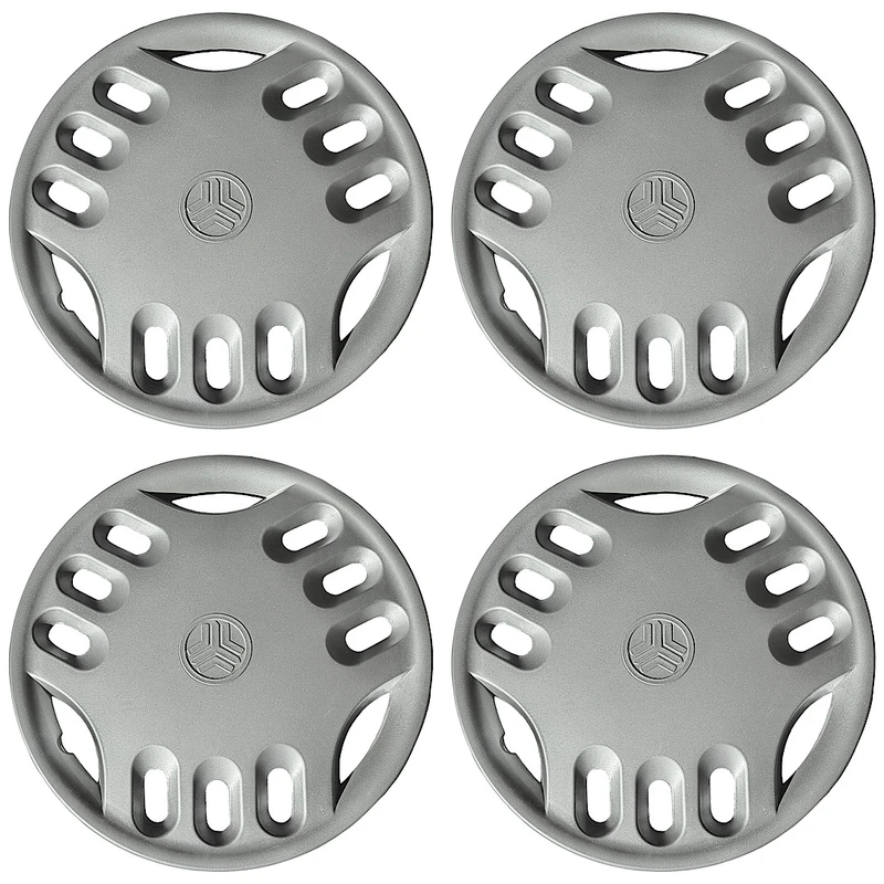 قالپاق چرخ پویا صنعت مدل 23 PERAID77 سایز 13 اینچ مناسب برای پراید مجموعه 4 عددی