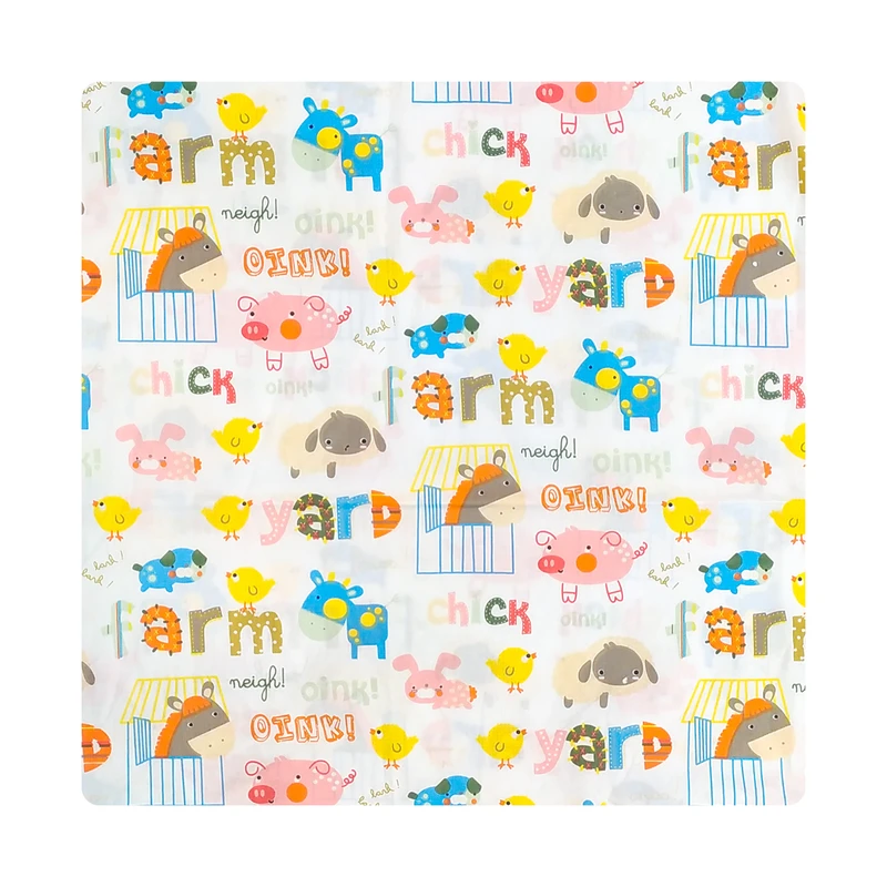 کاور لحاف فیلور آدنو مدل Zoo کد FI13 یک نفره سایز 160x220 سانتی متر