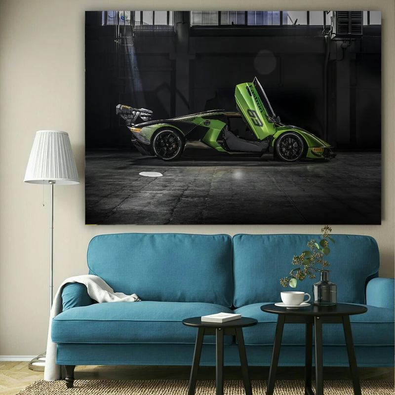 پوستر دیواری طرح موتور لوکس مدل P1662