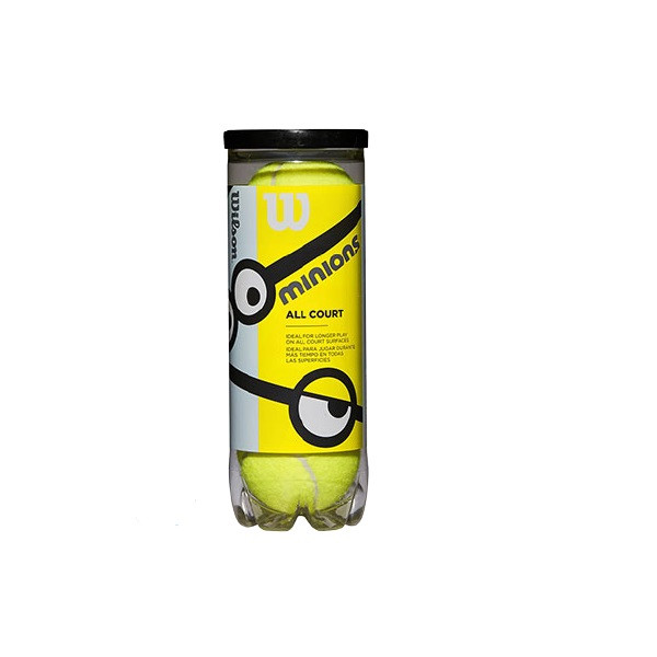 توپ تنیس ویلسون مدل minions بسته 3 عددی