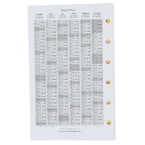 Papco NB-638-SH Punched Paper Pack of 100