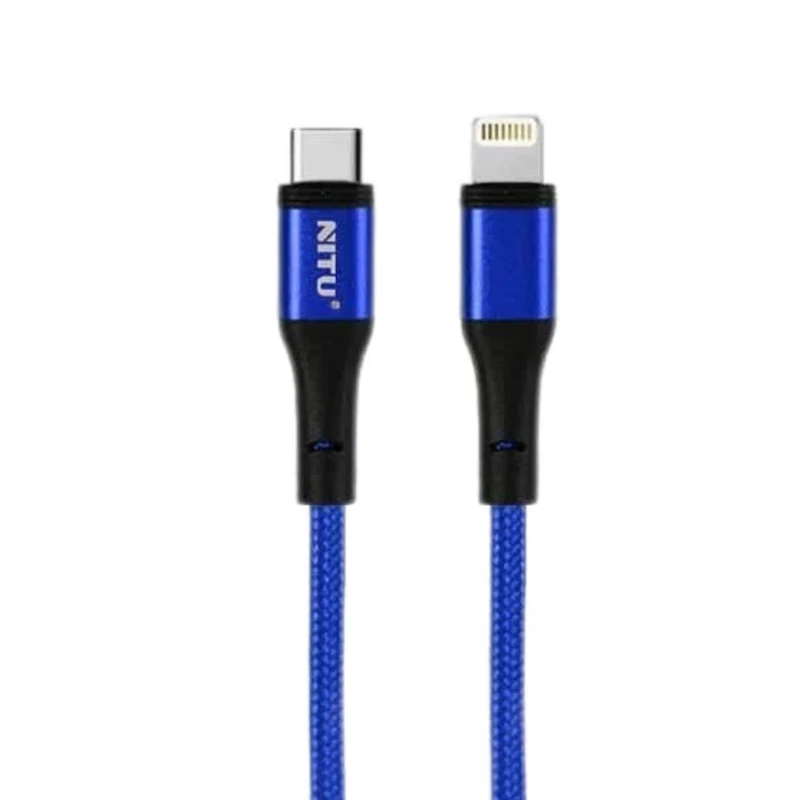 کابل تبدیل USB-C به لایتنینگ نیتو مدل NC_35 طول 0.3 متر