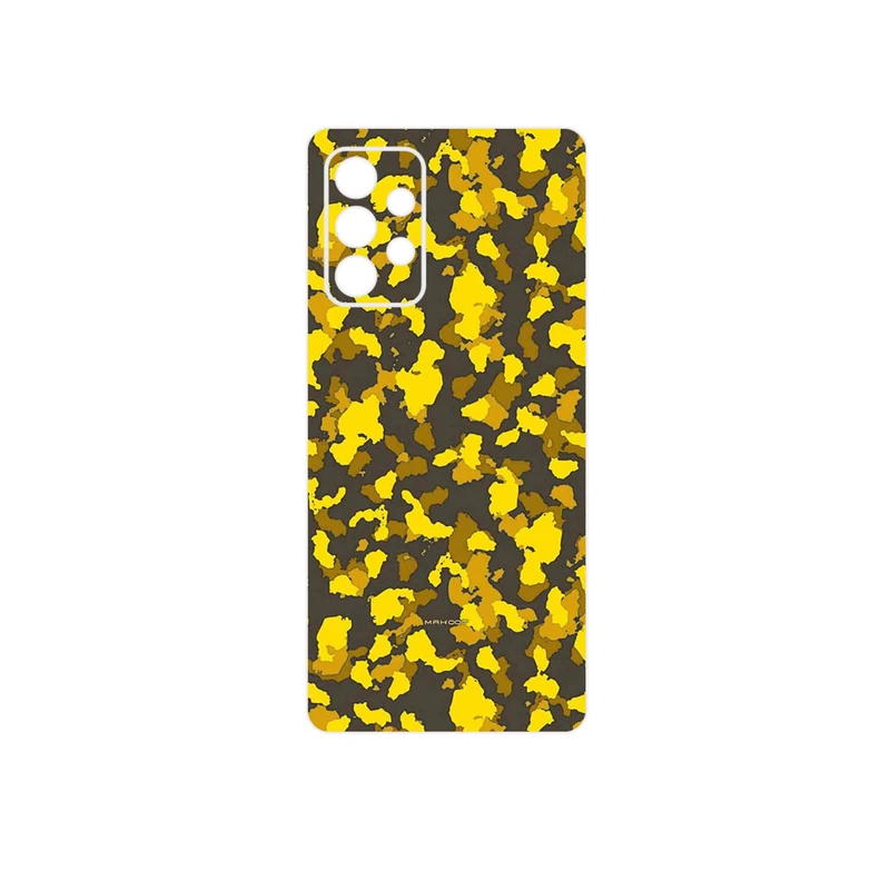 برچسب پوششی ماهوت مدل Yellow Infantry Army مناسب برای گوشی موبایل سامسونگ Galaxy A53 5G