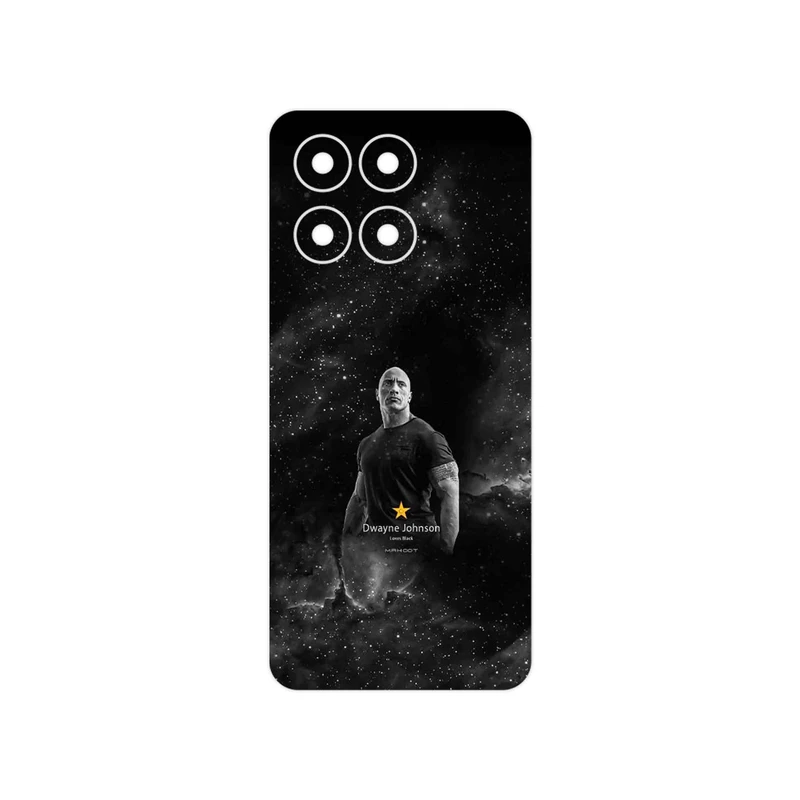 برچسب پوششی ماهوت مدل Dwayne Johnson مناسب برای گوشی موبایل آنر X6a