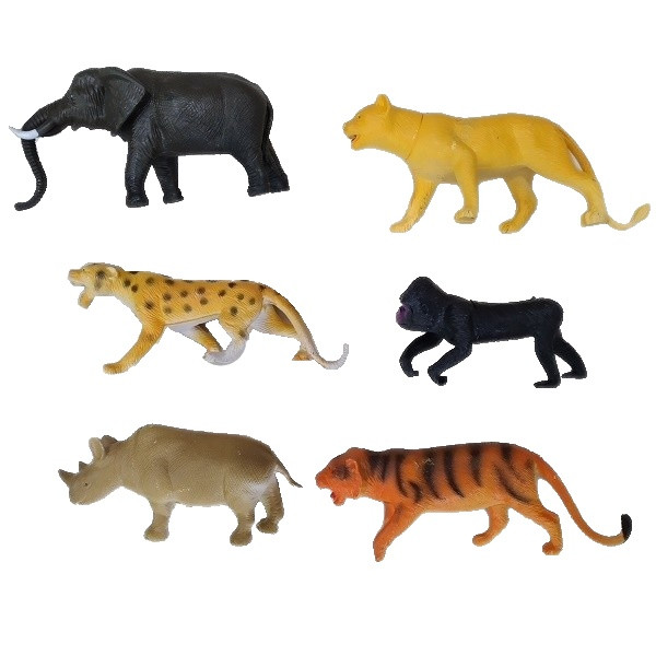 فیگور حیوانات مجموعه 6 عددی