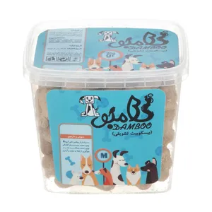 تشویقی سگ دامبو مدل سبوس و دارچین کد 01 وزن 200 گرم