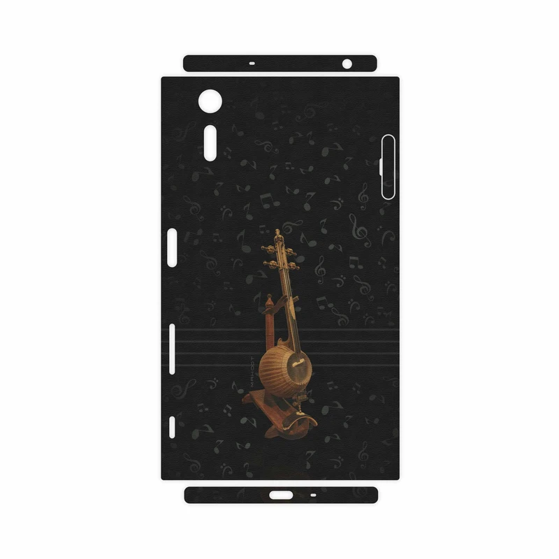 برچسب پوششی ماهوت مدل Persian Fiddle Instrument-FullSkin مناسب برای گوشی موبایل سونی Xperia XZ