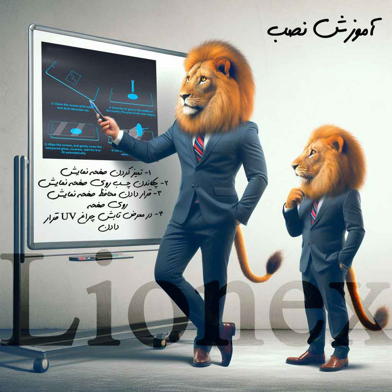 محافظ صفحه نمایش یووی لایونکس مدل UVL30 مناسب برای گوشی موبایل سامسونگ  Galaxy S23 Ultra