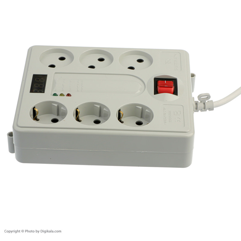 چند راهی برق و محافظ پارت الکتریک کد 20607