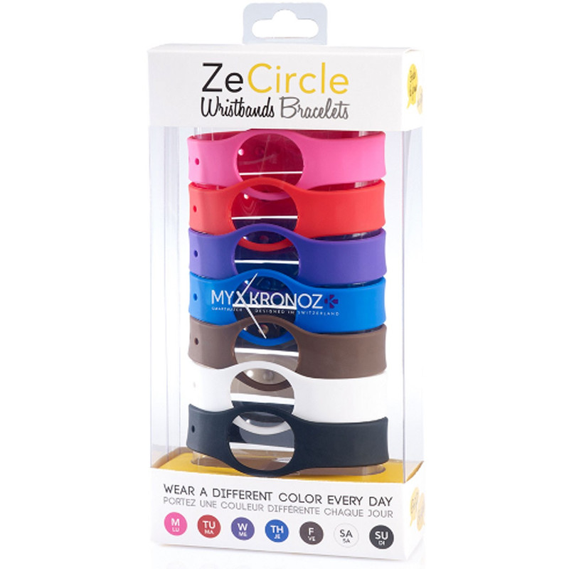 پک 7 عددی بند مچ‌بند هوشمند مای کرونوز مدل ZeCircle X7 Classic