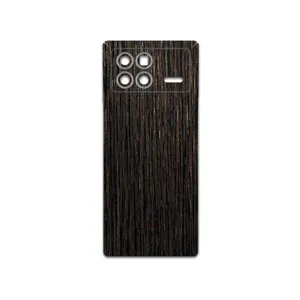 MAHOOT Dark-Gold-Stripes-Wood Cover Sticker for Xiaomi Mix Fold 3