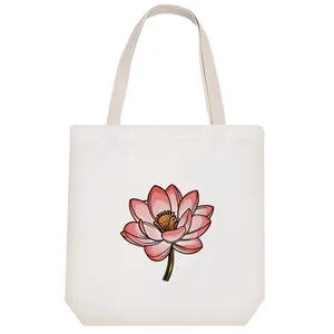 ساک خرید خندالو مدل گل لوتوس کد 6203