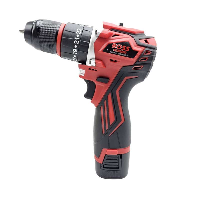 دریل پیچ گوشتی چکشی باس مدل براشلس کد 2