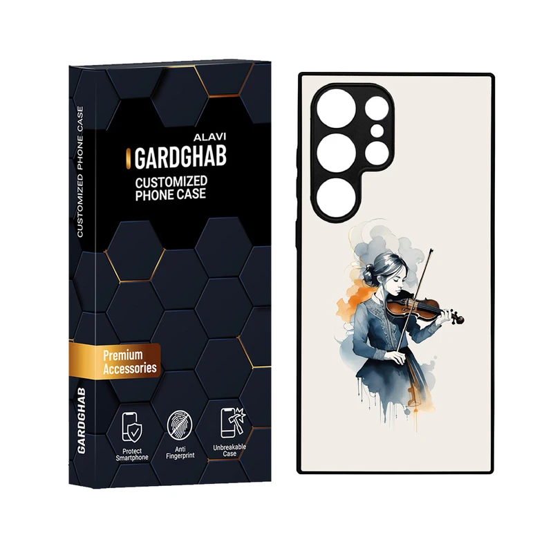 کاور گارد قاب علوی مدل دور ژله ای مناسب برای گوشی موبایل سامسونگ Galaxy S24 Ultra