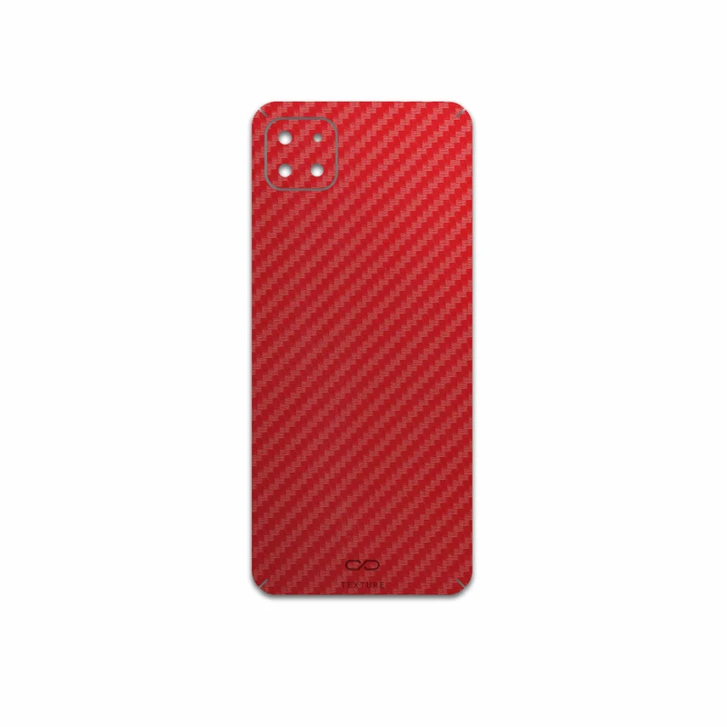 برچسب پوششی ماهوت مدل Red-Fiber مناسب برای گوشی موبایل سامسونگ Galaxy A22 5G