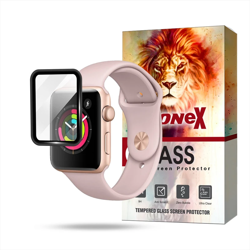 محافظ صفحه نمایش لایونکس مدل PMMWLمناسب برای ساعت هوشمند اپل واچ Series 1 / Series 2 / Series 3 38 mm
