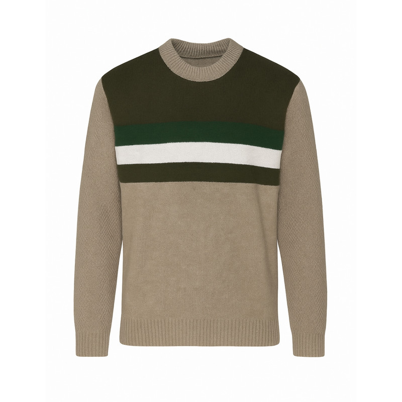 پلیور یقه گرد مردانه مدل Khast