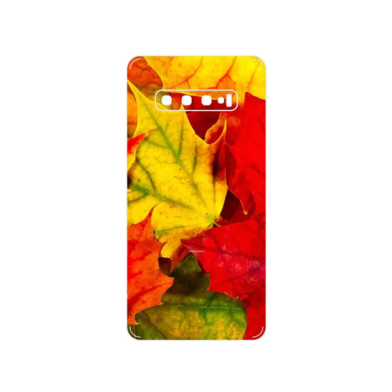 برچسب پوششی ماهوت مدل Fall Season مناسب برای گوشی موبایل سامسونگ Galaxy S10 Plus