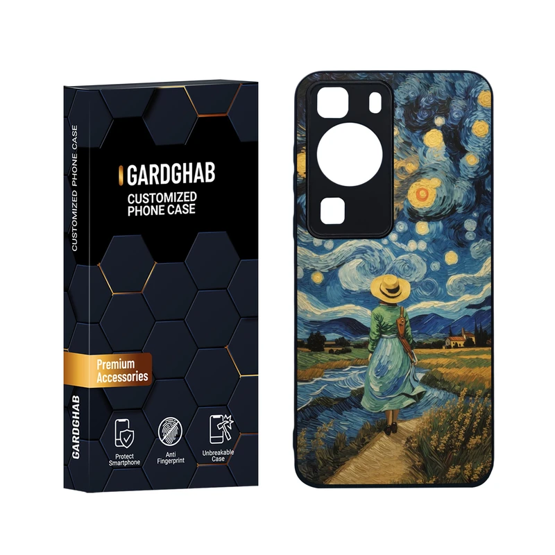 کاور گارد قاب مدل هنری مناسب برای گوشی موبایل هوآوی P60 / P60 Pro