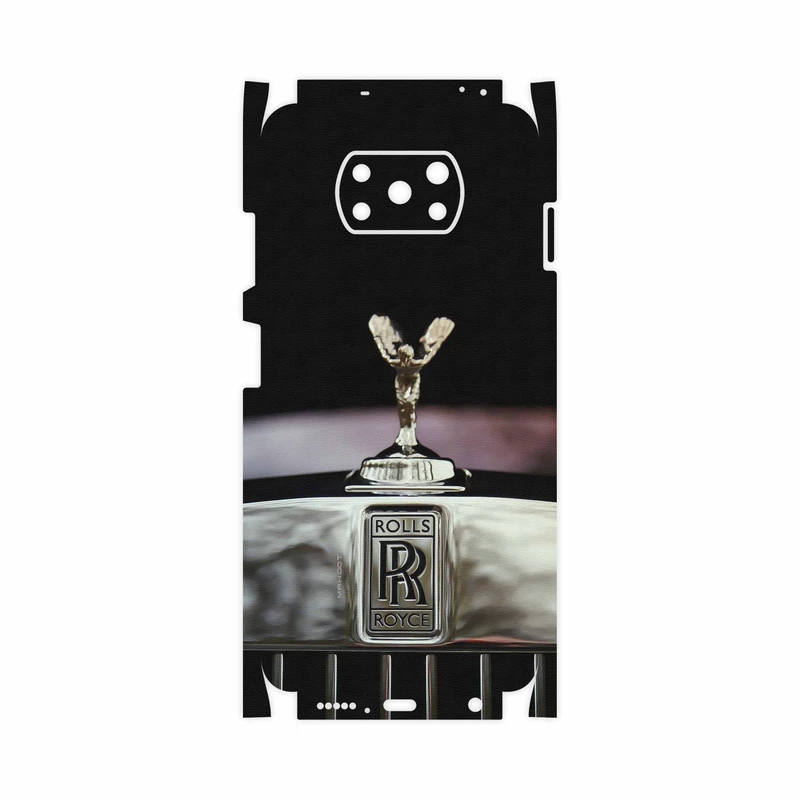 برچسب پوششی ماهوت مدل Rolls-Royce Motor-FullSkin مناسب برای گوشی موبایل شیائومی Poco X3 NFC