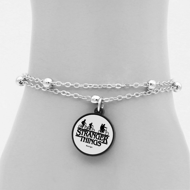 پابند زنانه ناکسیگو مدل شب تاب طرح Stranger Things کد LB7424