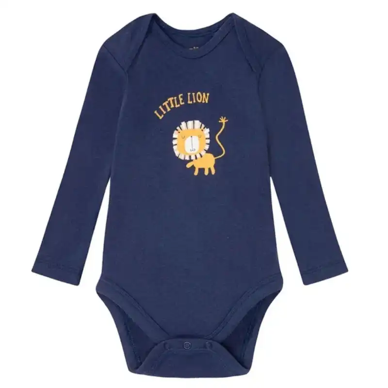 بادی آستین بلند نوزادی لوپیلو مدل لیتل مجموعه ۵ عددی