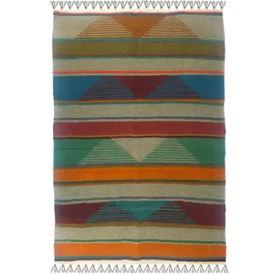 گلیم دستبافت یک متری کد pad 24120