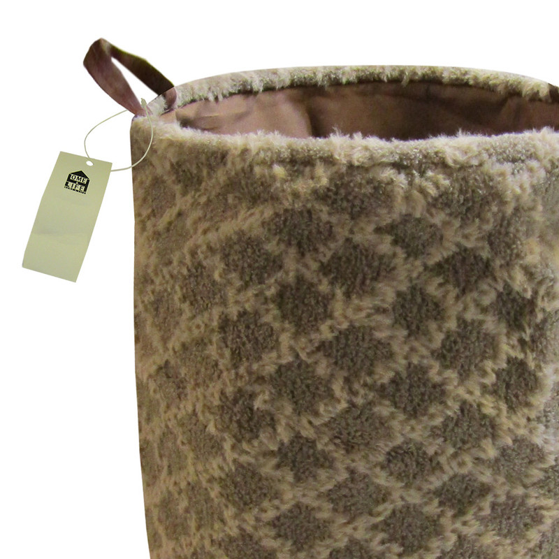 سبد رخت چرک هوم اند لایف مدل فوژان طرح بافت