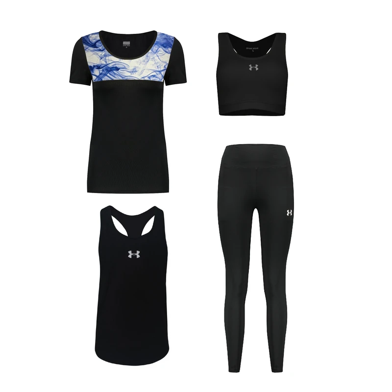 ست چهار تکه لباس ورزشی زنانه مدل 1801-4104-710102-65