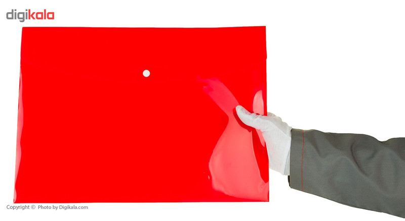 پوشه دکمه دار سهند طرح ساده سایز A3